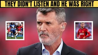 Roy Keane told Man United to sign two players and snub one - they didn't listen and he was right