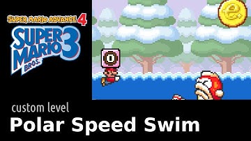 SMA4 custom level - Polar Speed Swim