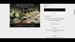 How To Start An Event Catering Business @AuthorJamesClark