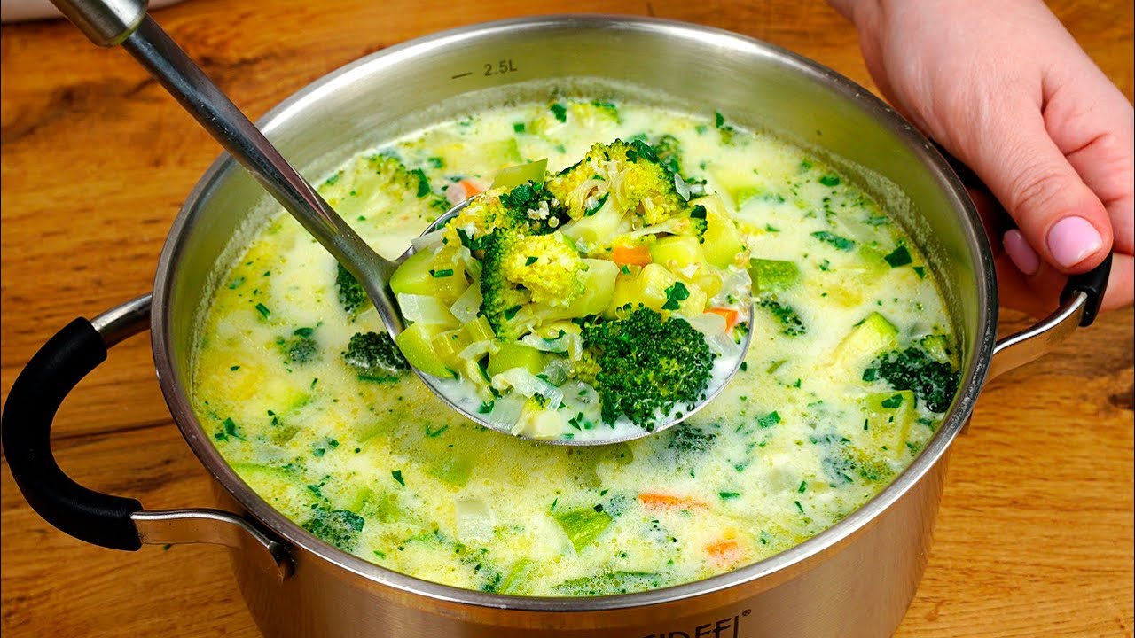Broccoli with quinoa is better than meat! Delicious and healthy soup – everyone will ask for more!