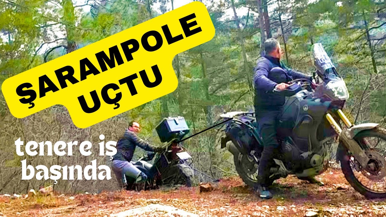 “Afrıca Twın Şarampole Uçtu! Tenere ile Kurtarma Operasyonu”