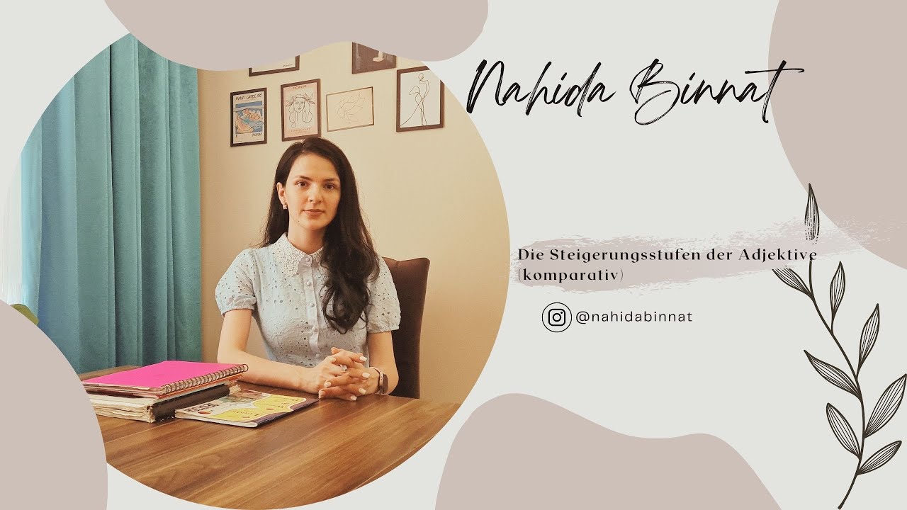 Die Steigerungsstufen der Adjektive (komparativ)