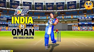 🤯 One Sided Drama! India vs Oman | Asia Cup 2025 Match Highlights 🏆 | Cricket 24
