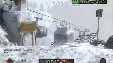 Ninja Fudge -Spawn tomahawk on summit (easy side)