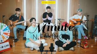 Video thumbnail of "N.Flying - 1Minute [ENG] (Live online busking PART II)"