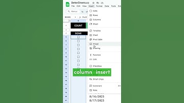 How to Count Checkboxes   EASILY  #googlesheets