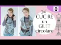 Cucire un Gilet Circolare DIY - FACILE 🧡 SUB