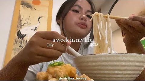 Daily diaries| week in my life, tempura udon🍜and palengke day plus game day✨🏐 #foryou #foryoupage