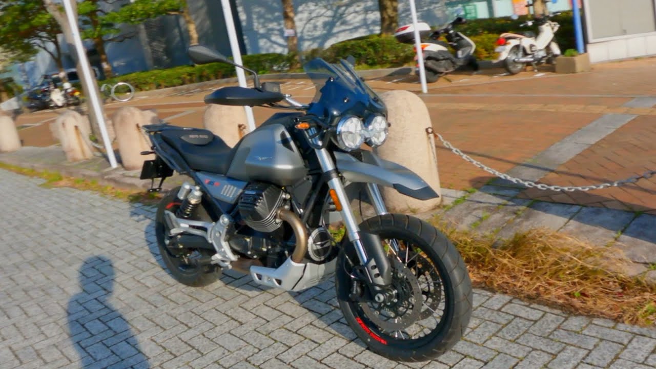 Moto Guzzi V85TT / Итальянское приключение / ощущение комфорта / в Японии🏍