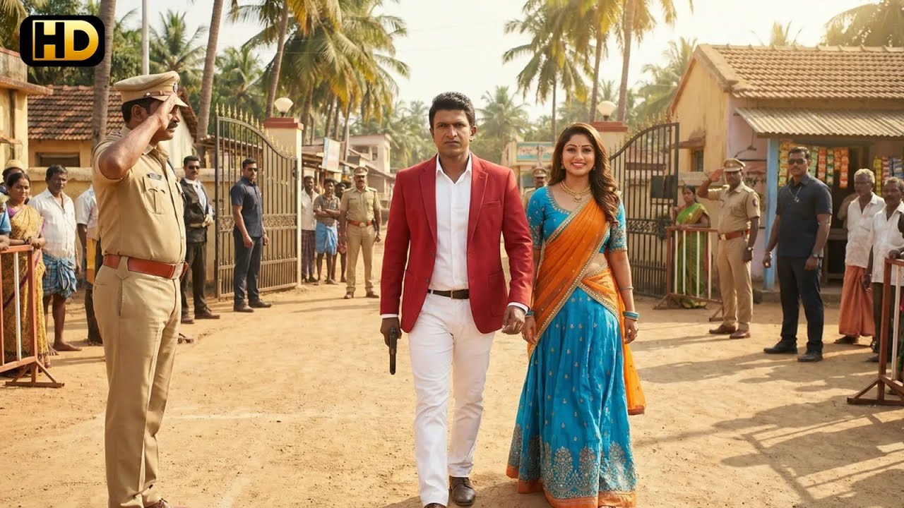 Chakra" Superhit (HD) Blockbuster South Indian Hindi Dubbed Action Movie | Puneeth Rajkumar, Rachita