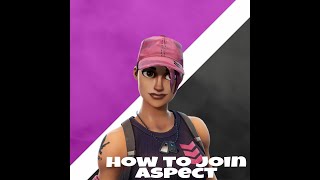 How to join Aspect