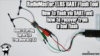 RadioMaster ELRS UART Flasher - how to flash and/or recovery from a bad flash