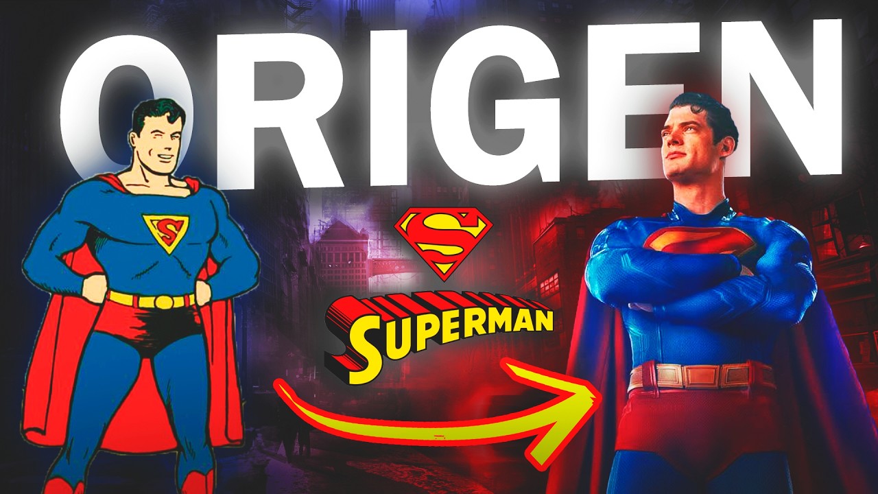 La TRISTE HISTORIA de la CREACIÓN de SUPERMAN | El origen de Superman