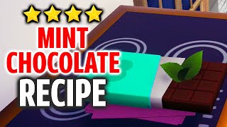 Mint Chocolate Recipe - Disney Dreamlight Valley (⭐⭐⭐⭐Meal) Details