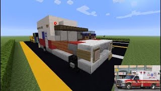 MINECRAFT | tuto #6 : NYC FDNY Ambulance !