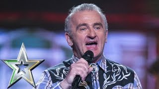 Yodeller Johnny Quinn brings a touch of country to the IGT stage | Ireland&#39;s Got Talent 2019