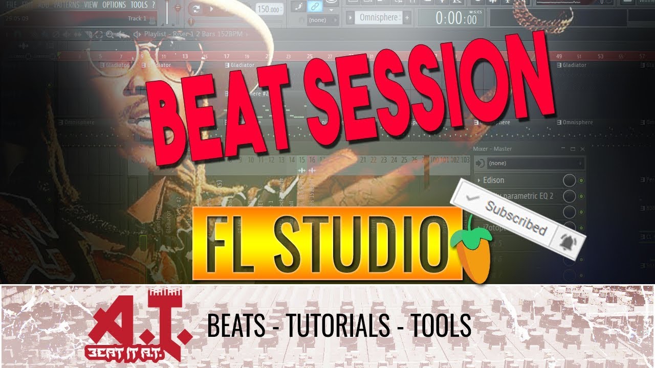 Making A Hard Trap Beat For Future Beat Session in FL Studio 12 - YouTube