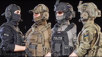 UE4/5 - AAA MODULAR SOLDIER PACK