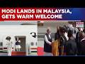 Prime Minister Narendra Modi Lands In Malaysia, Gets Warm Welcome; To Hold Talks With Anwar Ibrahim