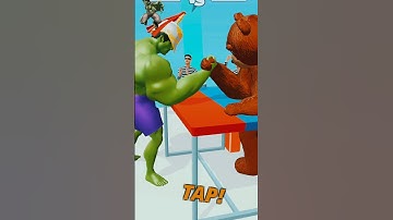 Hulk VS Teddy 🧸 Muscle Rush 3D Gameplay Walkthrough Android, iOS