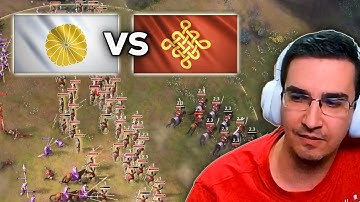 Beasty (Japanese) vs Demu (Chinese) Pro 1v1 in AOE4