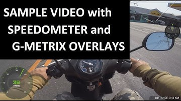 GOPRO WITH SPEEDOMETER & G-METRIX OVERLAYS [GoPro Hero4 Silver v3.00]