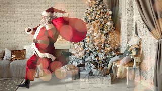 Christmas Photo Editing Tutorial: Sneaking Santa - Pixomatic Web screenshot 1