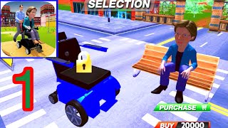 Wheelchair Simulator 2020 gameplay walkthrough part-1 (iOS/Android) screenshot 5