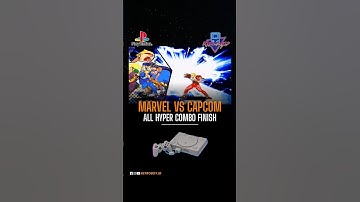 All Captain Commando Hyper Combo Finish - Marvel vs Capcom (PS1)