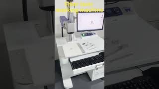 Fiber laser marking machine，custom logo laser-engraved rings and bracelets