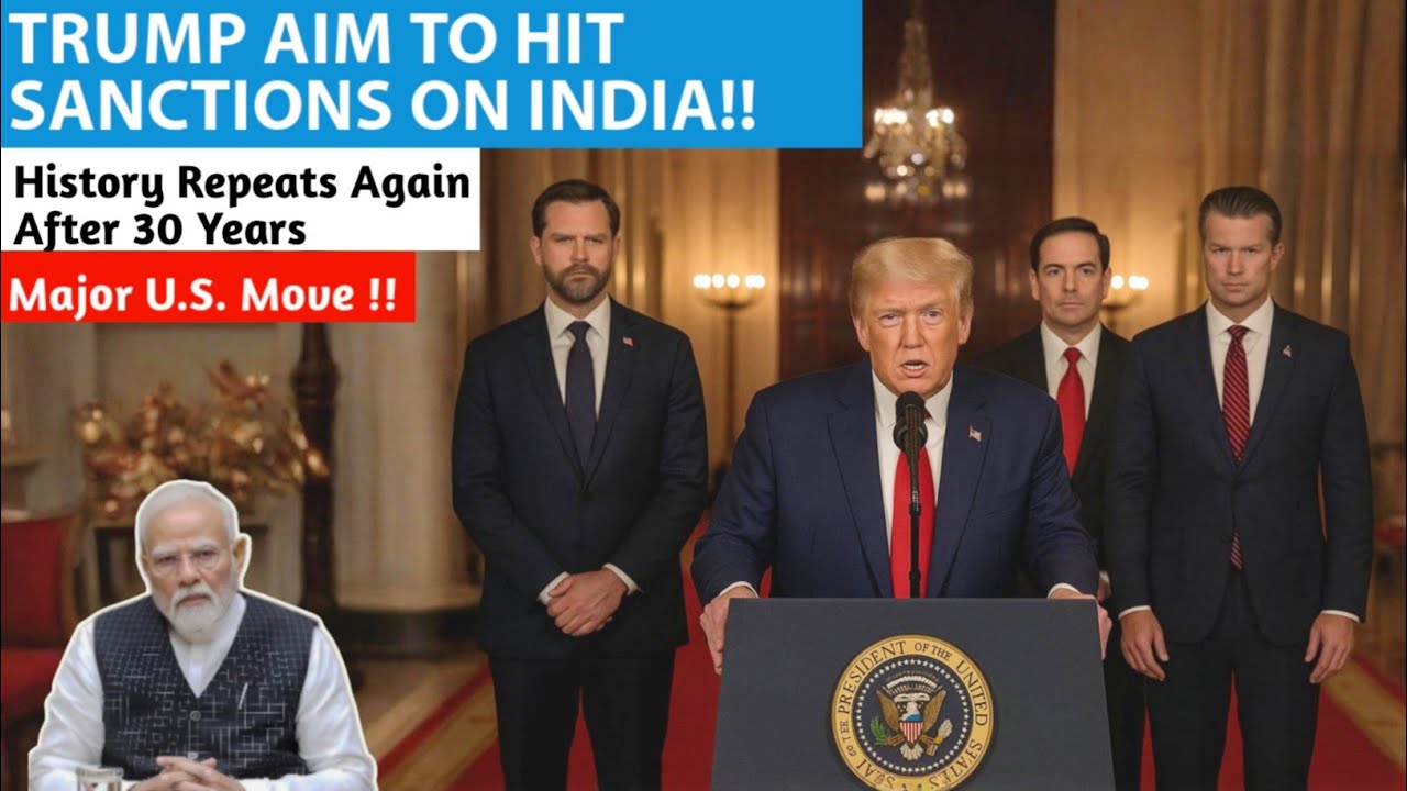 Trump Aim To SANCTIONS on India 2025 | US Tariffs, Trade War Impact | Soch India 