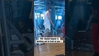Celebrity Shahid Kapoor full beast mode in the gym!💪🔥 #shorts #shahidkapoor #bollywood Wealth