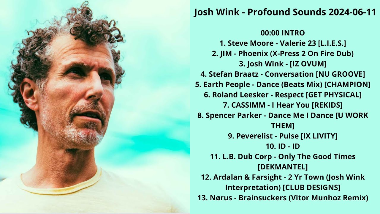 洋楽 josh wink 洋楽 josh wink 洋楽 josh wink Stream Josh Wink music