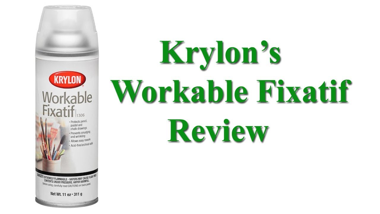 Workable Fixatif by Krylon 