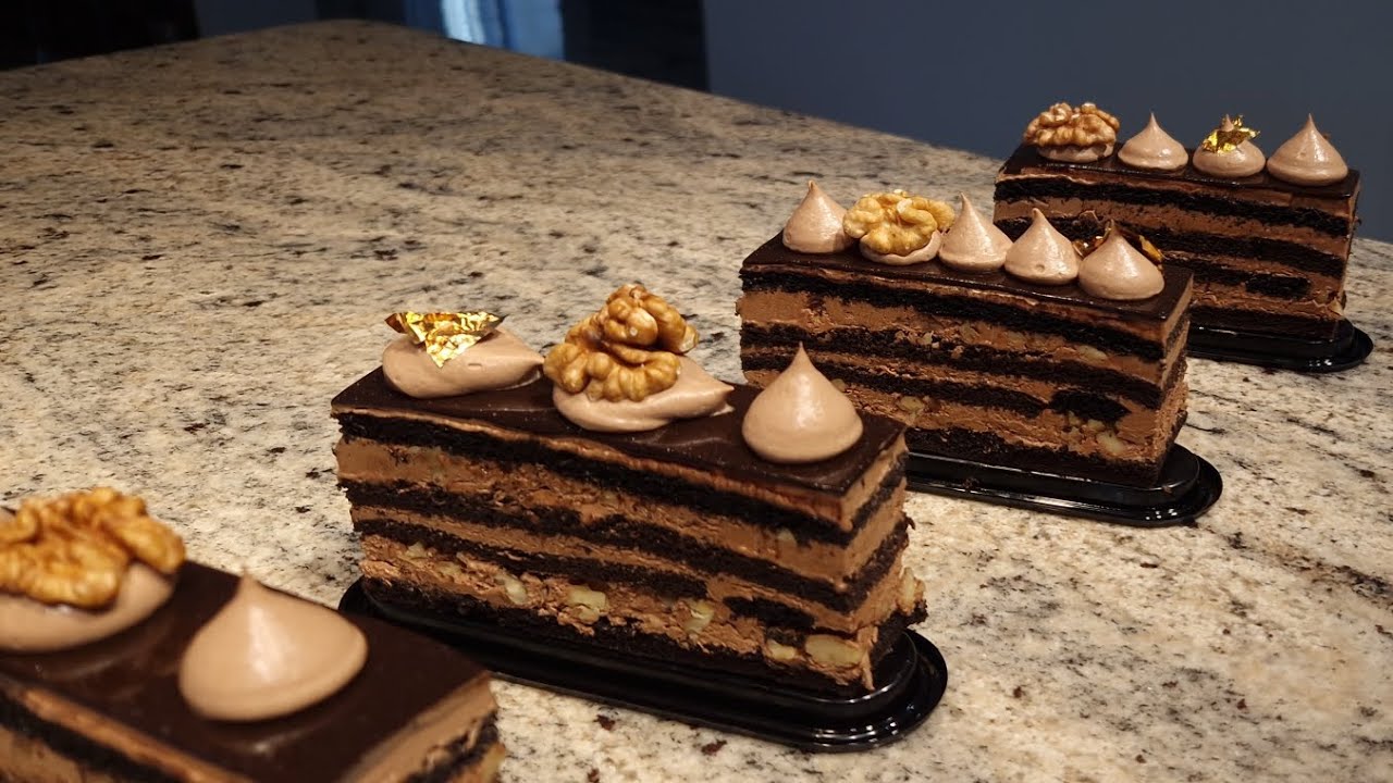 طرونش شوكولا علي طريقة المحلات بيسكوي نوار كريمة شوكولا بنان بزاف بزاف 🍫🍫