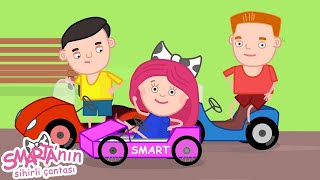 Çizgi Film Smarta Ile Araba Oyunları Bebek Videoları