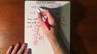 Half Angle Identities - Find Exact Value Part 2