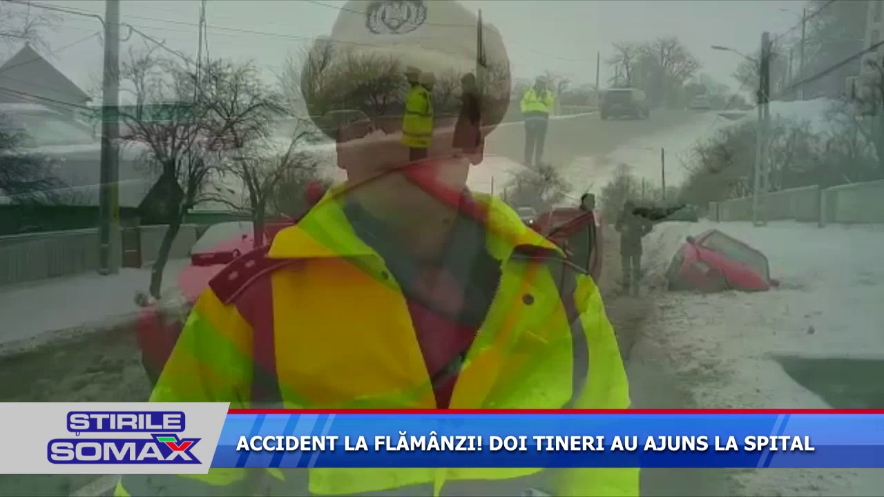 Accident La Flamanzi Doi Tineri Au Ajuns La Spital Youtube