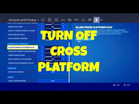 Fortnite: How to Set Up Crossplay for Nintendo Switch!