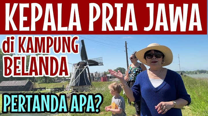 Kepala Pria Jawa di Belanda, Jadi Pertanda Ini!