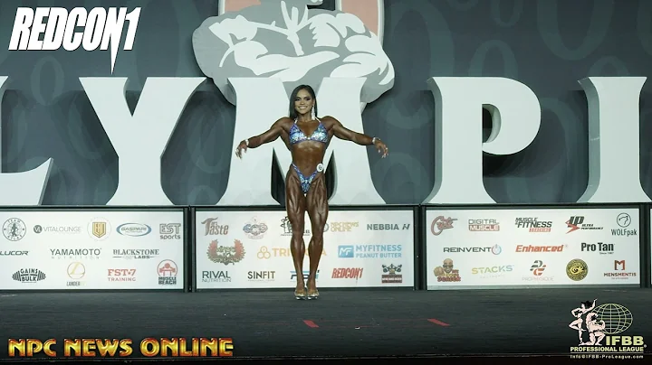 2021 IFBB Figure Olympia 3rd Place Stephanie Gibso...