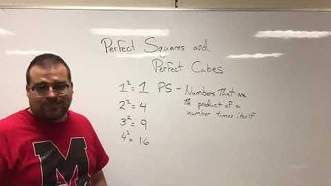What are Perfect Squares and Perfect Cubes?