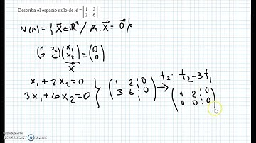 ESPACIO NULO