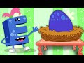 E Monster Saves the Easter Egg | Alphabet Adventure | ABC Monsters | Funny Cartoons for Kids
