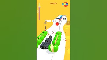 This slice was ILLEGAL 🚫🔪 Slice Run 3 Level #SliceRun