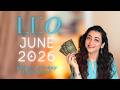 Leo JUNE 2026 Monthly Predictions Tarot Horoscope Leojune 2026 
