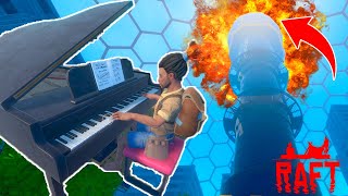 【2人実況】水上都市のタワーの衝撃の秘密...!大爆発&お別れのイカダ漂流生活 - Raft - Chapter2 #5