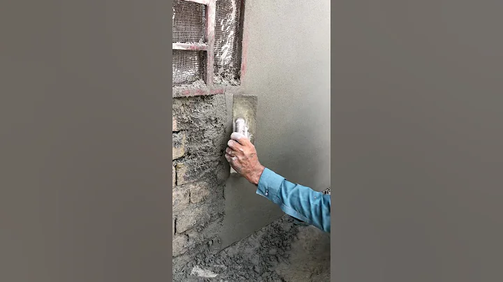 Cement plaster methods 👍#construction #shortsfeed #satisfying #shorts #cement #plaster