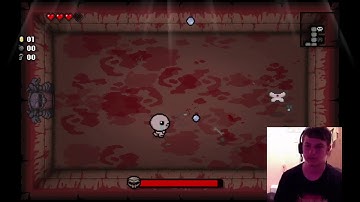 Binding Of Isaac Rebirth Livestream With Face-cam