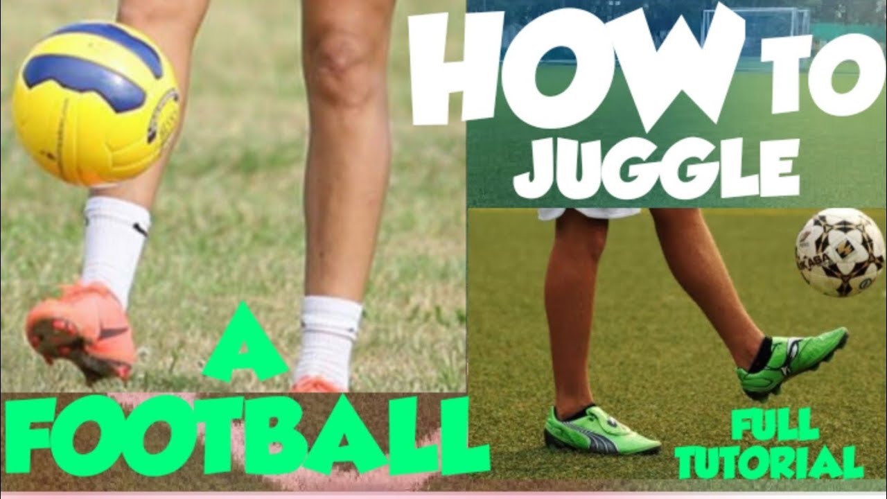 Learn How to do juggle a football or soccer ball in Hindi . full
